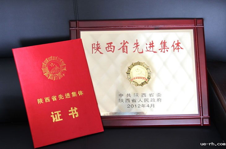 陕西省先进集体
